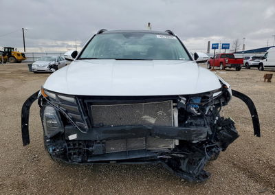 2022 Hyundai Tucson Limited, daño Frontal, Copart lote 48790576, foto 5 de 15