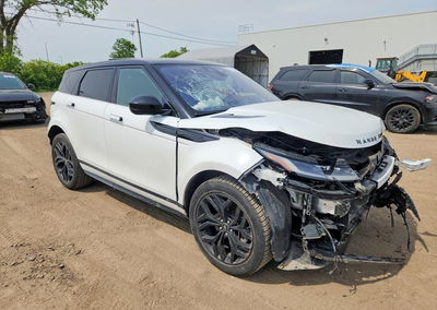 2021 Land Rover Range Rover Evoque R-dynamic Se, daño Frontal, Copart lote 56334376, foto 4 de 12
