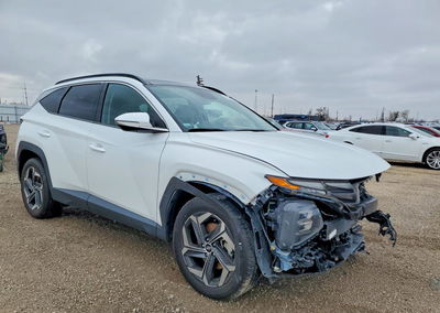 2022 Hyundai Tucson Limited, daño Frontal, Copart lote 48790576, foto 4 de 15