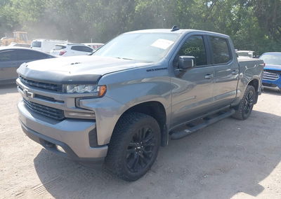 2021 Chevrolet Silverado 1500 Rst, daño Frontal, Iaai lote 45257278, foto 2 de 17