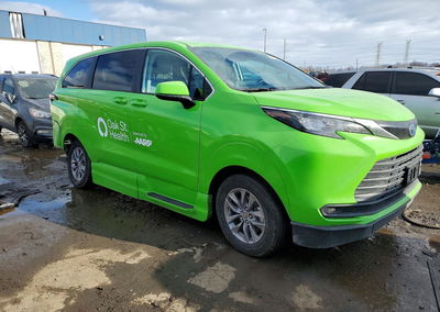 2024 Toyota Sienna Le, uszkodzenie: Tył, Copart lot 77513395, zdjęcie 4 z 14