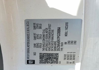 2023 Chevrolet Silverado C1500, Minor Dents/Scratches damage, Copart lot 58540036, photo 12 of 12