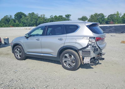 2022 Hyundai Santa Fe Sel, daño Trasero, Copart lote 60407356, foto 2 de 13
