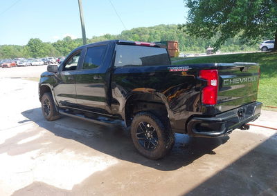 2021 Chevrolet Silverado 1500 4wd  Short Bed Custom Trail Boss, пошкодження: Правий перед, Iaai лот 44946932, фото 3 з 16