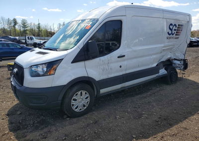2021 Ford Transit T-250, daño Lateral, Copart lote 48525946