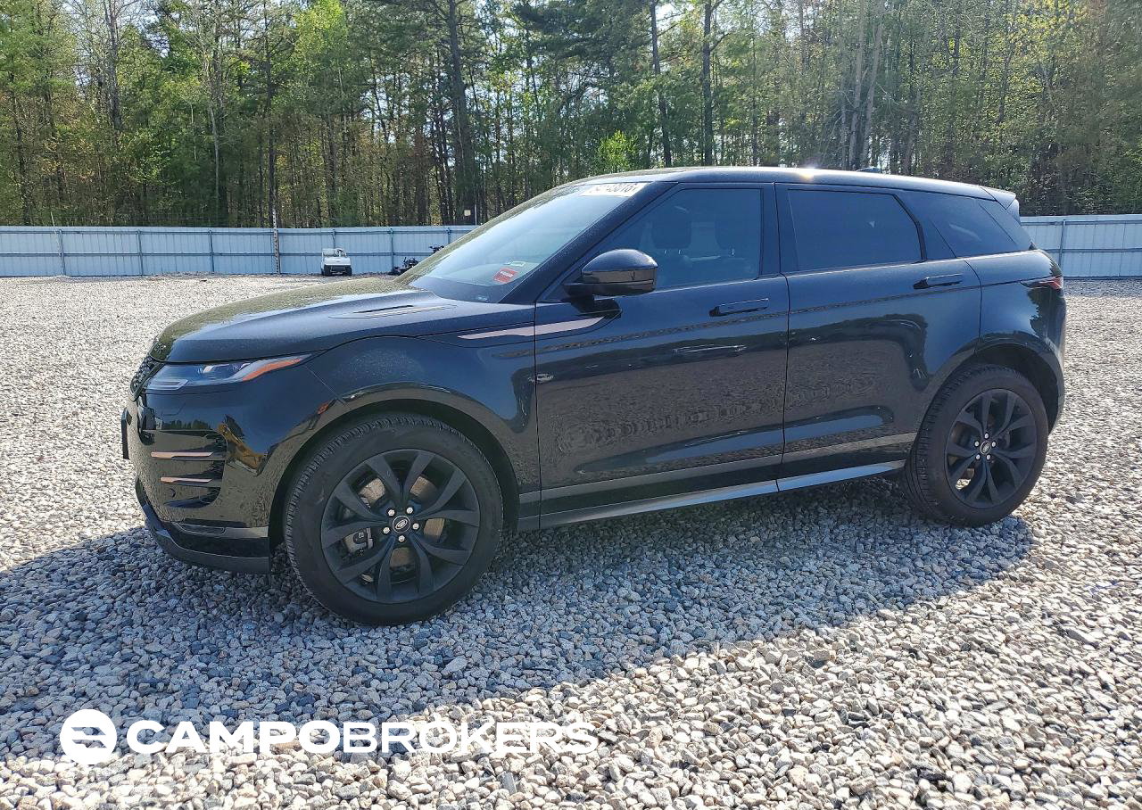 2023 Land Rover Range Rover Evoque R-dynamic Se, Minor Dents/Scratches damage, Copart lot 54143016