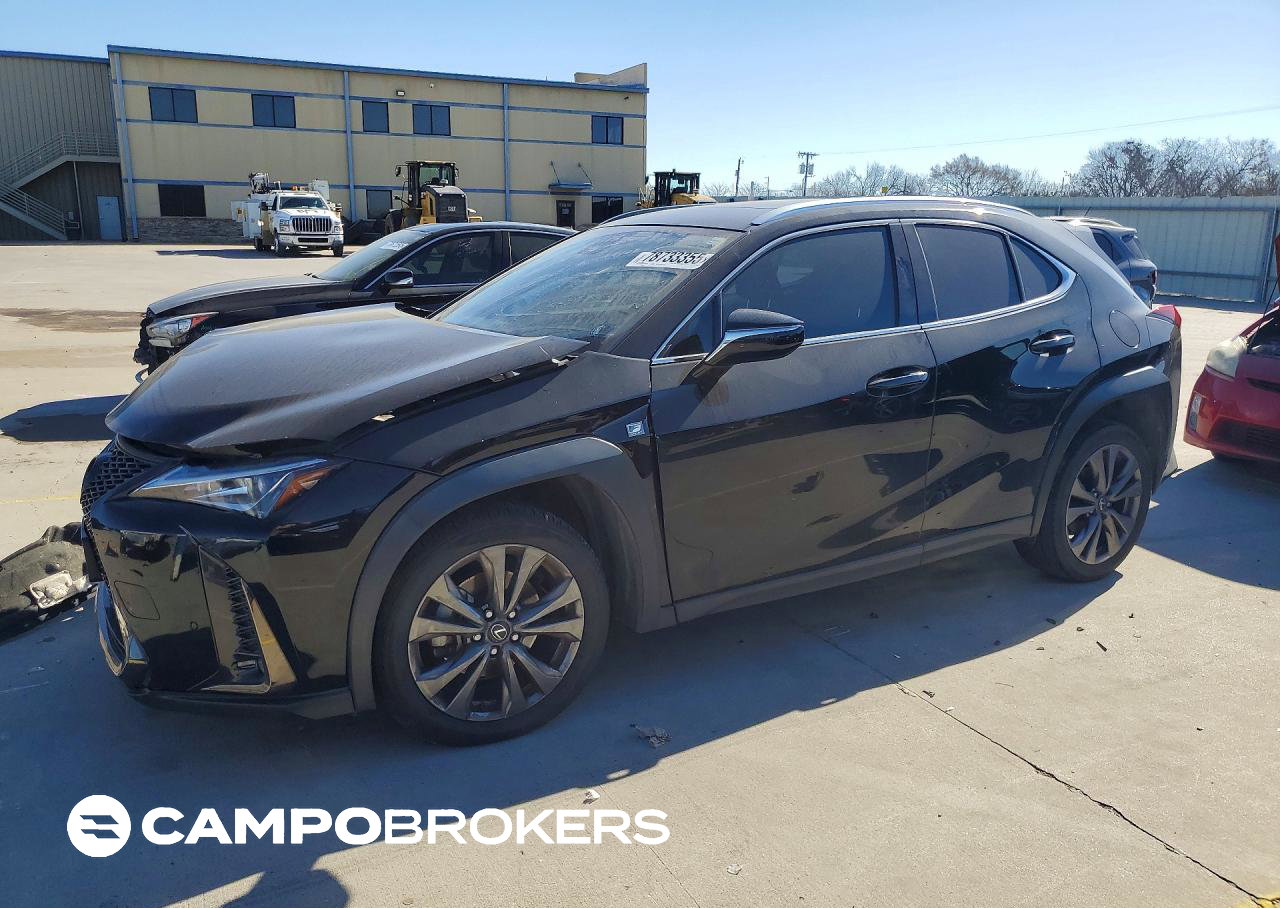 2021 Lexus Ux 200 F Sport, Front End damage, Copart lot 78733355