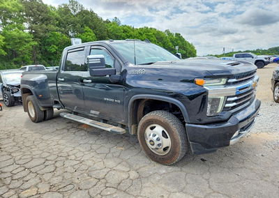 2022 Chevrolet Silverado K3500 High Country, пошкодження: Передня частина, Copart лот 52662646, фото 4 з 12