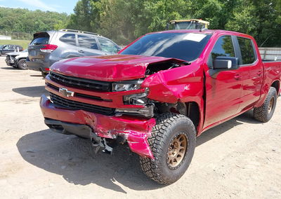 2020 Chevrolet Silverado 1500 4wd  Short Bed Rst, пошкодження: Передня частина, Iaai лот 45412292, фото 6 з 17