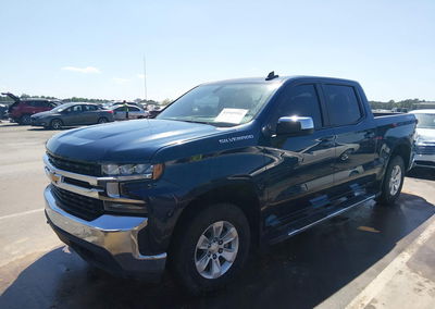2020 Chevrolet Silverado 1500 4wd  Short Bed Lt, daño Lateral derecho, Iaai lote 44945992, foto 2 de 16