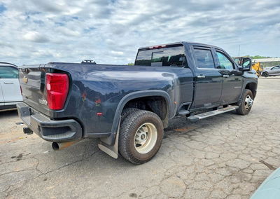 2022 Chevrolet Silverado K3500 High Country, пошкодження: Передня частина, Copart лот 52662646, фото 3 з 12