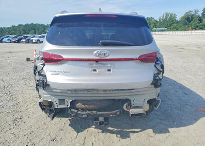 2022 Hyundai Santa Fe Sel, daño Trasero, Copart lote 60407356, foto 6 de 13