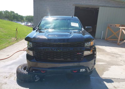 2021 Chevrolet Silverado 1500 4wd  Short Bed Custom Trail Boss, пошкодження: Правий перед, Iaai лот 44946932, фото 12 з 16