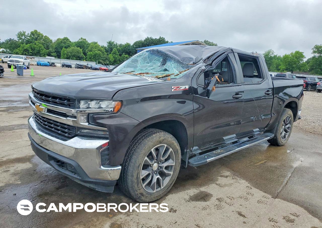 2020 Chevrolet Silverado K1500 Lt, uszkodzenie: Przód, Copart lot 54534016