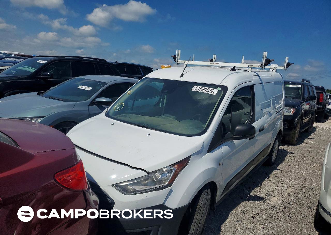 2020 Ford Transit Connect Xl Delivery Van, uszkodzenie: Przód, Copart lot 54980526