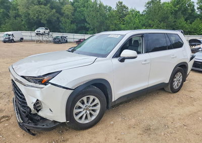 2024 Toyota Grand Highlander Xle, Front End damage, Copart lot 55150136