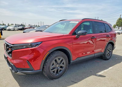 2026 Honda Cr-v Trailsport, пошкодження: Задня частина, Copart лот 55914536