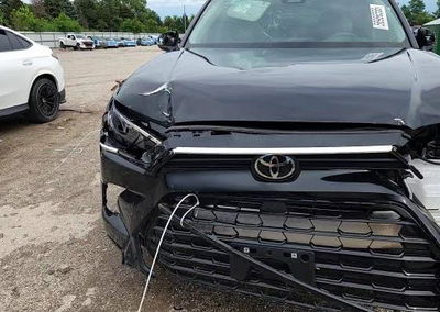 2026 Toyota Grand Highlander Xle, Front End damage, Copart lot 56966556, photo 14 of 15