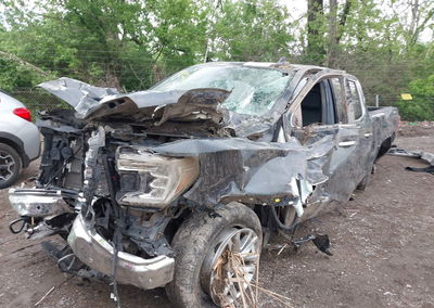 2021 Gmc Sierra 1500 4wd  Short Box Slt, Rollover damage, Iaai lot 44991237, photo 6 of 16
