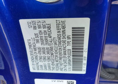2023 Honda Cr-v Exl, Hail damage, Copart lot 58105676, photo 13 of 13