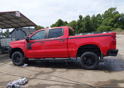 2020 Chevrolet Silverado 1500 4wd  Short Bed Custom Trail Boss, daño Frontal, Iaai lote 45297325, foto 14 de 16