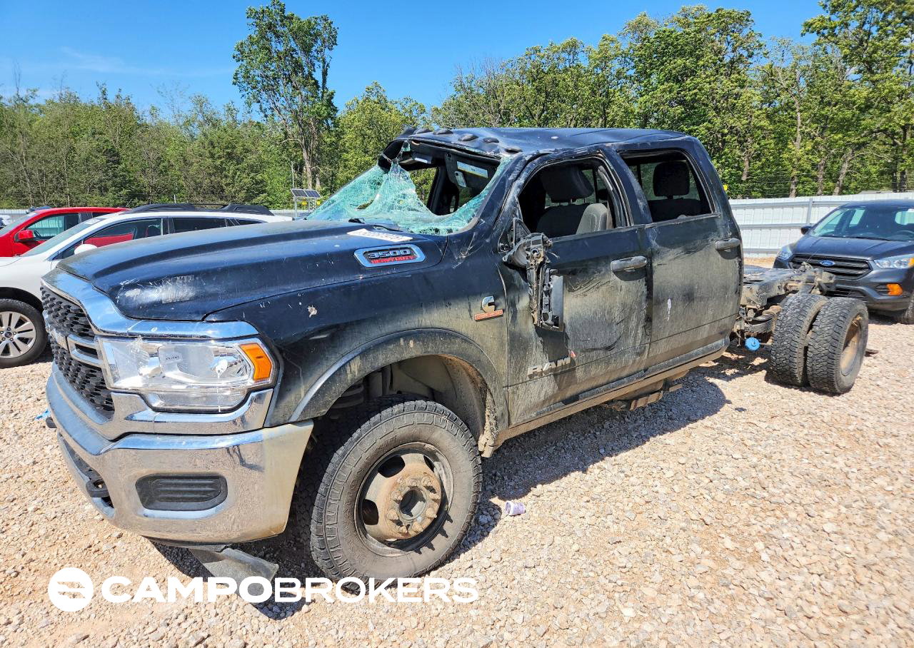 2022 Ram 3500, uszkodzenie: Bok, Copart lot 52287976