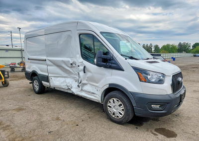 2024 Ford Transit 250 Delivery Van, daño Lateral, Copart lote 53528566, foto 4 de 14