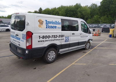 2023 Ford Transit-250, Right Front damage, Iaai lot 45191237, photo 4 of 16