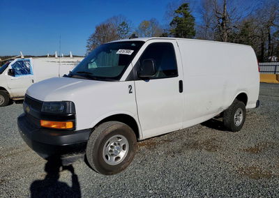 2021 Chevrolet Express G2500 Delivery Van, daño Lateral, Copart lote 46167906