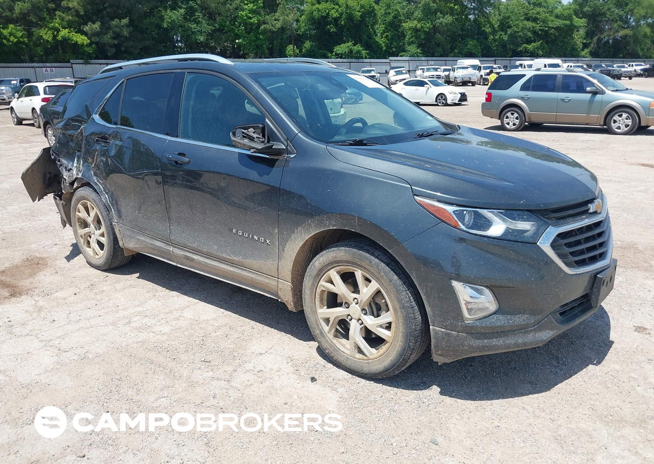 2020 Chevrolet Equinox Fwd Lt 2.0l Turbo, daño Trasero derecho, Iaai lote 45027948