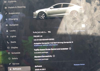 2021 Tesla Model S Long Range Dual Motor All-wheel Drive, daño Mecánico, Iaai lote 45511477, foto 7 de 17