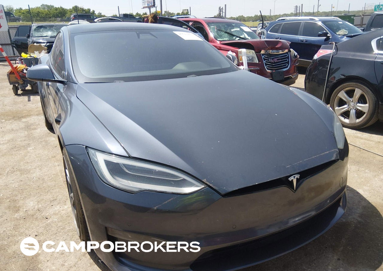 2021 Tesla Model S Long Range Dual Motor All-wheel Drive, daño Mecánico, Iaai lote 45511477