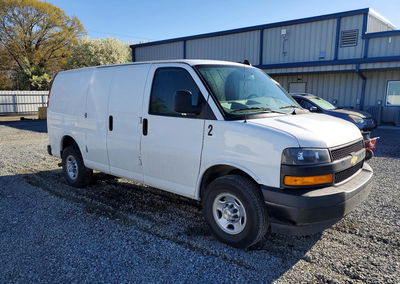 2021 Chevrolet Express G2500 Delivery Van, daño Lateral, Copart lote 46167906, foto 4 de 13