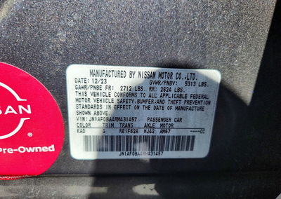 2024 Nissan Ariya Engage, uszkodzenie: Bok, Copart lot 53122796, zdjęcie 12 z 14