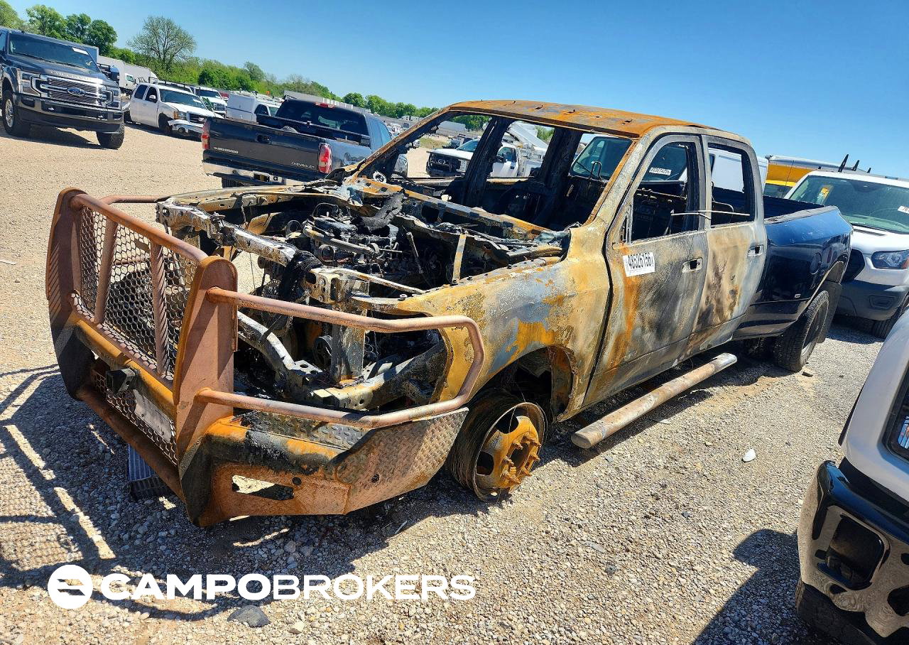 2020 Ram 3500 Tradesman, uszkodzenie: Pożar, Copart lot 48526156