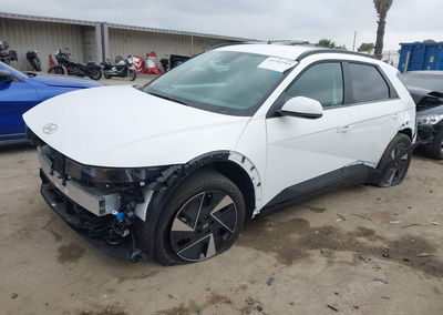 2025 Hyundai Ioniq 5 Sel, Front End damage, Iaai lot 44752713, photo 2 of 16