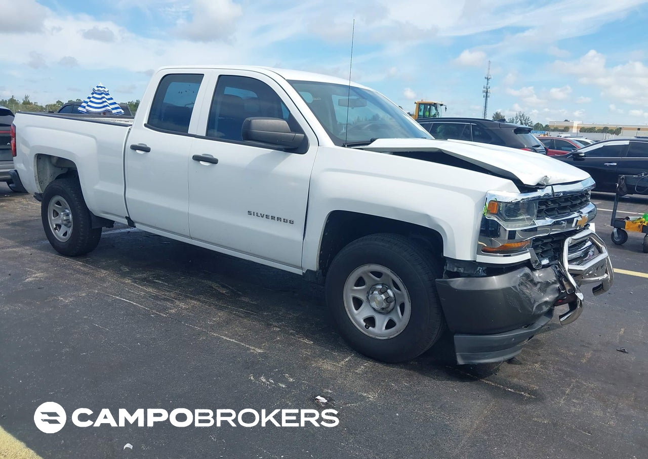 2019 Chevrolet Silverado 1500 Ld Wt, daño Frontal derecho, Iaai lote 45248959