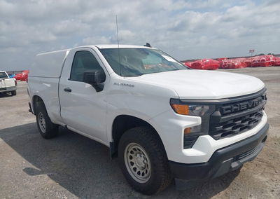 2023 Chevrolet Silverado 1500 2wd  Standard Bed Wt, uszkodzenie: Tył, Iaai lot 45069280