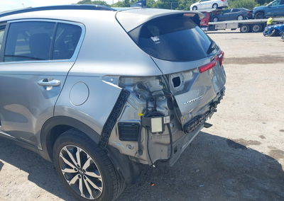 2019 Kia Sportage Ex, Rear damage, Iaai lot 45482201, photo 6 of 16