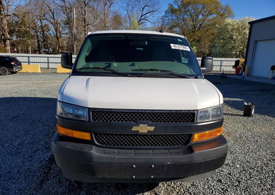 2021 Chevrolet Express G2500 Delivery Van, daño Lateral, Copart lote 46167906, foto 5 de 13