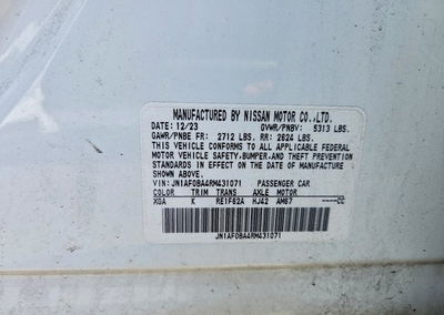 2024 Nissan Ariya Engage, uszkodzenie: Tył, Copart lot 57550086, zdjęcie 13 z 13