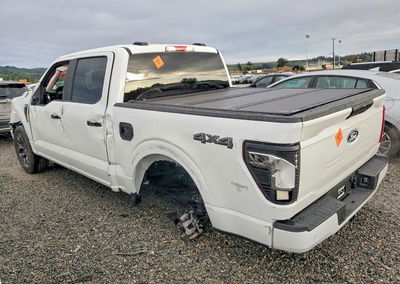 2025 Ford F150 Stx, Rollover damage, Copart lot 76829755, photo 2 of 12
