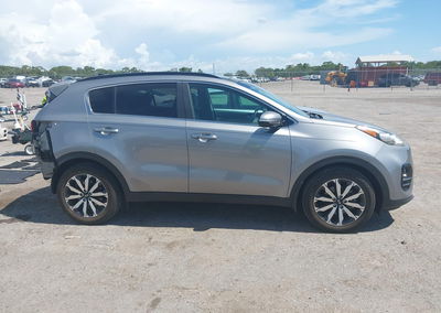 2019 Kia Sportage Ex, Rear damage, Iaai lot 45482201, photo 13 of 16