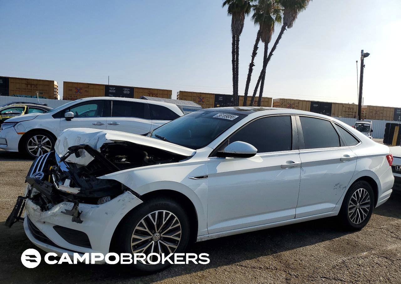 2019 Volkswagen Jetta Sel, пошкодження: Передня частина, Copart лот 56169856