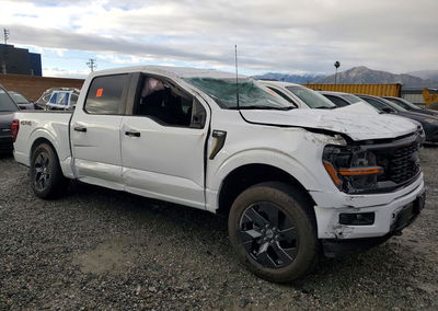 2025 Ford F150 Stx, Rollover damage, Copart lot 76829755, photo 4 of 12