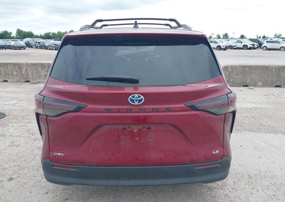 2025 Toyota Sienna Le, daño Frontal, Iaai lote 45374933, foto 17 de 17