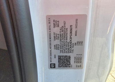 2023 Chevrolet Silverado C1500, uszkodzenie: Normalne zużycie, Copart lot 59237566, zdjęcie 12 z 13