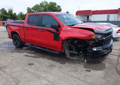 2020 Chevrolet Silverado 1500 4wd  Short Bed Custom Trail Boss, пошкодження: Передня частина, Iaai лот 45297325