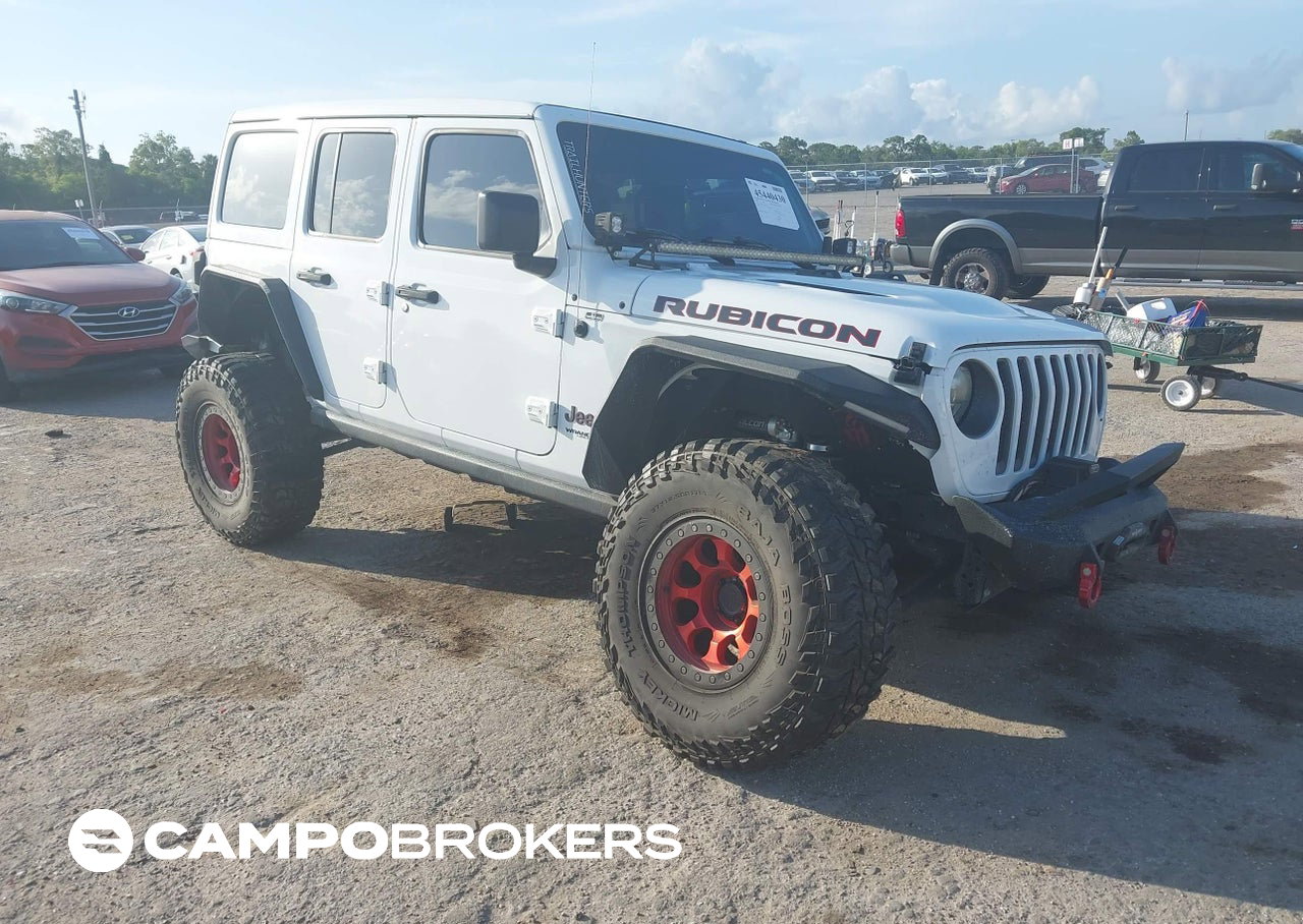 2021 Jeep Wrangler Unlimited Rubicon 4x4, uszkodzenie: Przód, Iaai lot 45440430