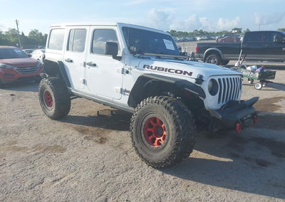 2021 Jeep Wrangler Unlimited Rubicon 4x4, Front End damage, Iaai lot 45440430